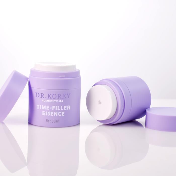 Refillable Double-wall Airless Cosmetic Jar (BA-037T)